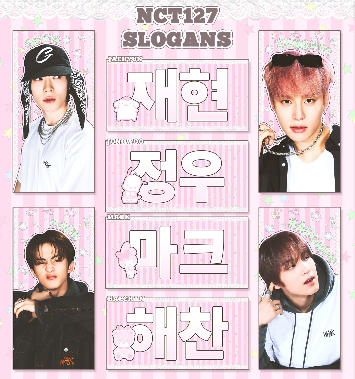 NCT127 SLOGANS