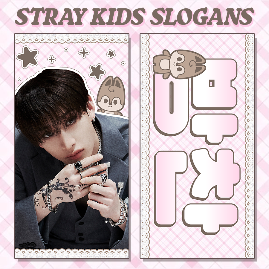 STRAY KIDS SLOGANS