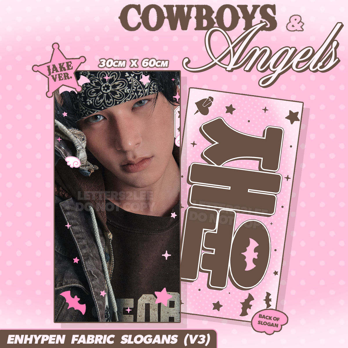 ENHYPEN SLOGANS *COWBOYS & ANGELS* (pre-order)