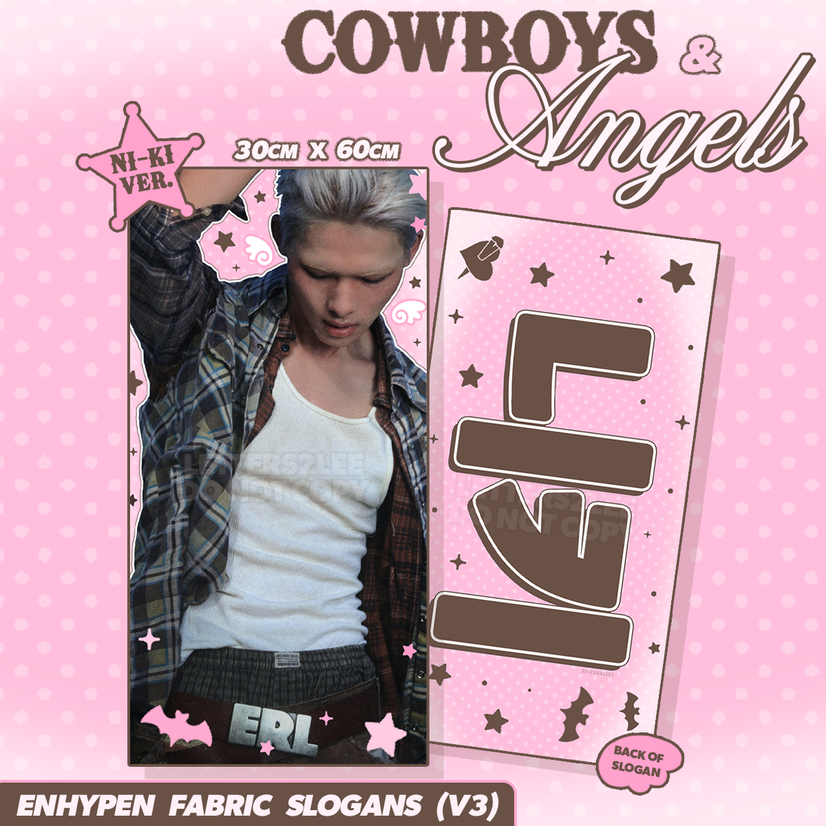 ENHYPEN SLOGANS *COWBOYS & ANGELS* (pre-order)