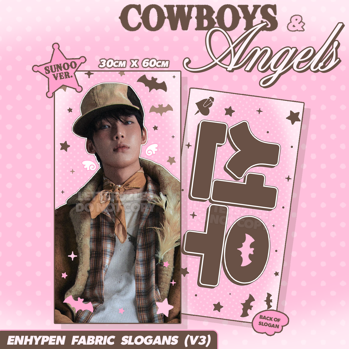 ENHYPEN SLOGANS *COWBOYS & ANGELS* (pre-order)