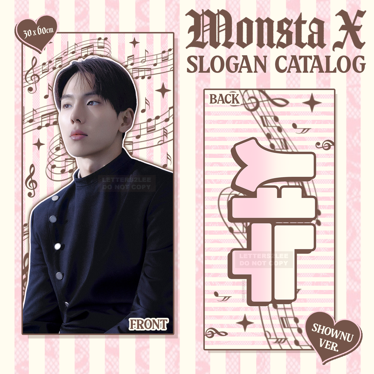 MONSTA X SLOGANS