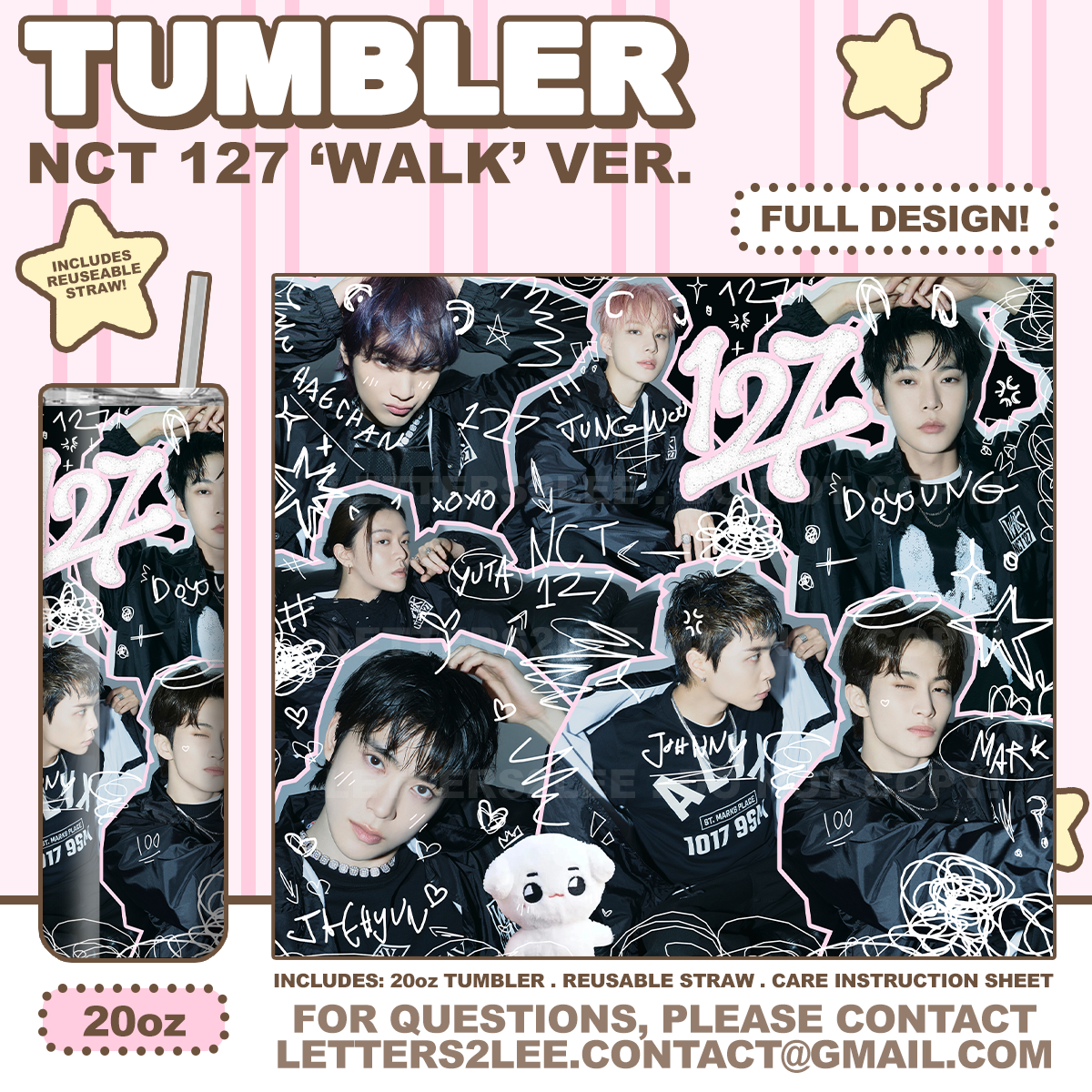 ! NCT127 'WALK' TUMBLER