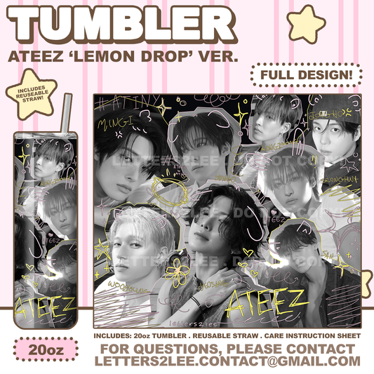 ! ATEEZ 'LEMON DROP' TUMBLER