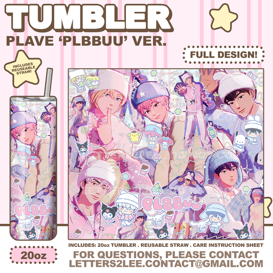 ! PLAVE 'PLBBUU' TUMBLER