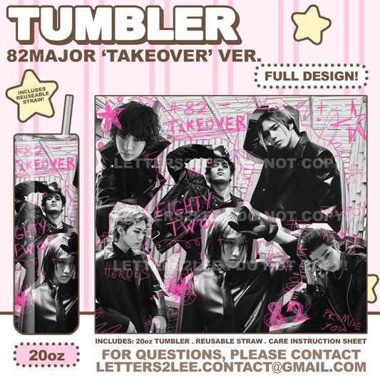 ! 82MAJOR 'TAKEOVER' TUMBLER